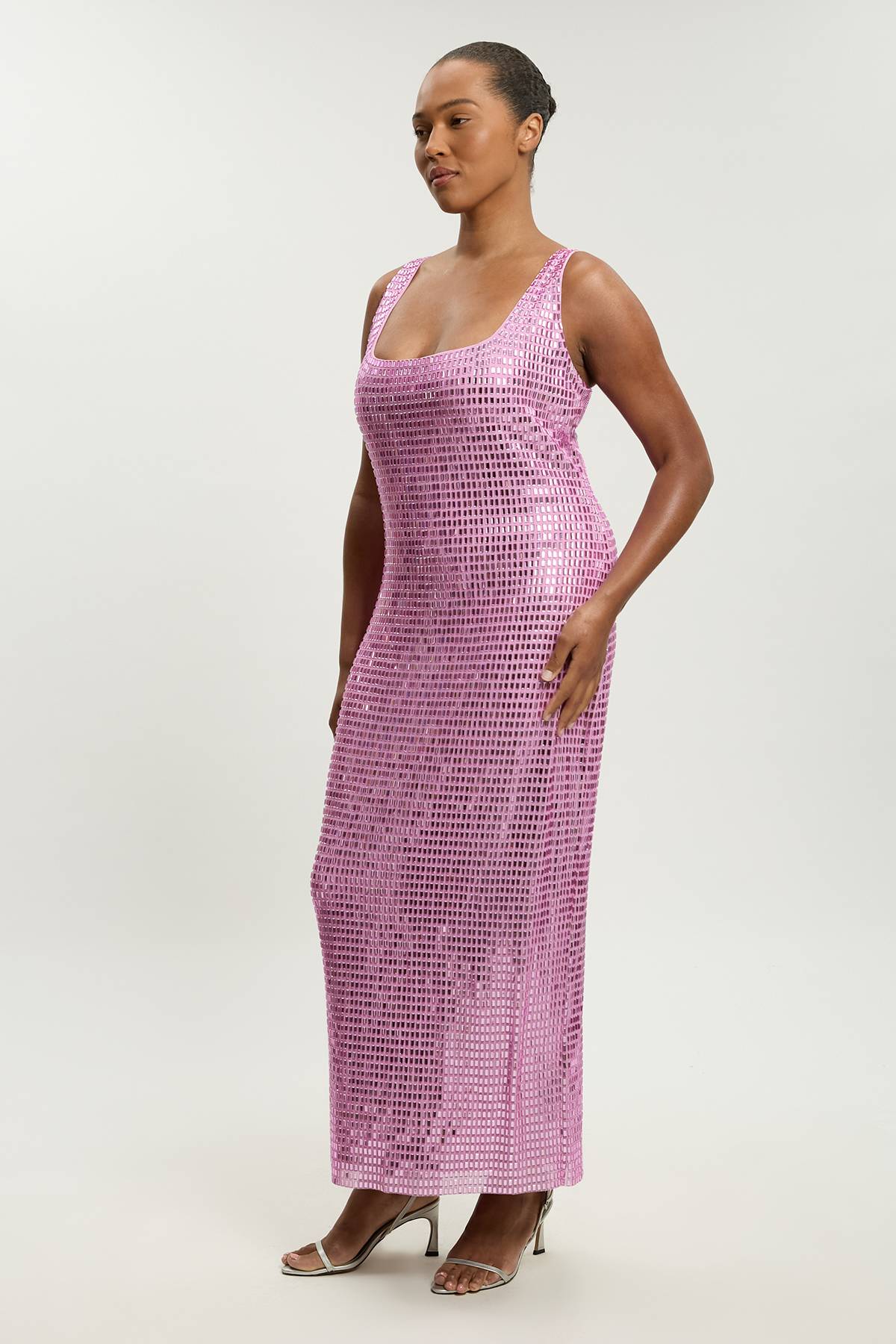 KarenMillen Robe Midi Grande Taille Premium Ornée De Cristaux Whitley Neill