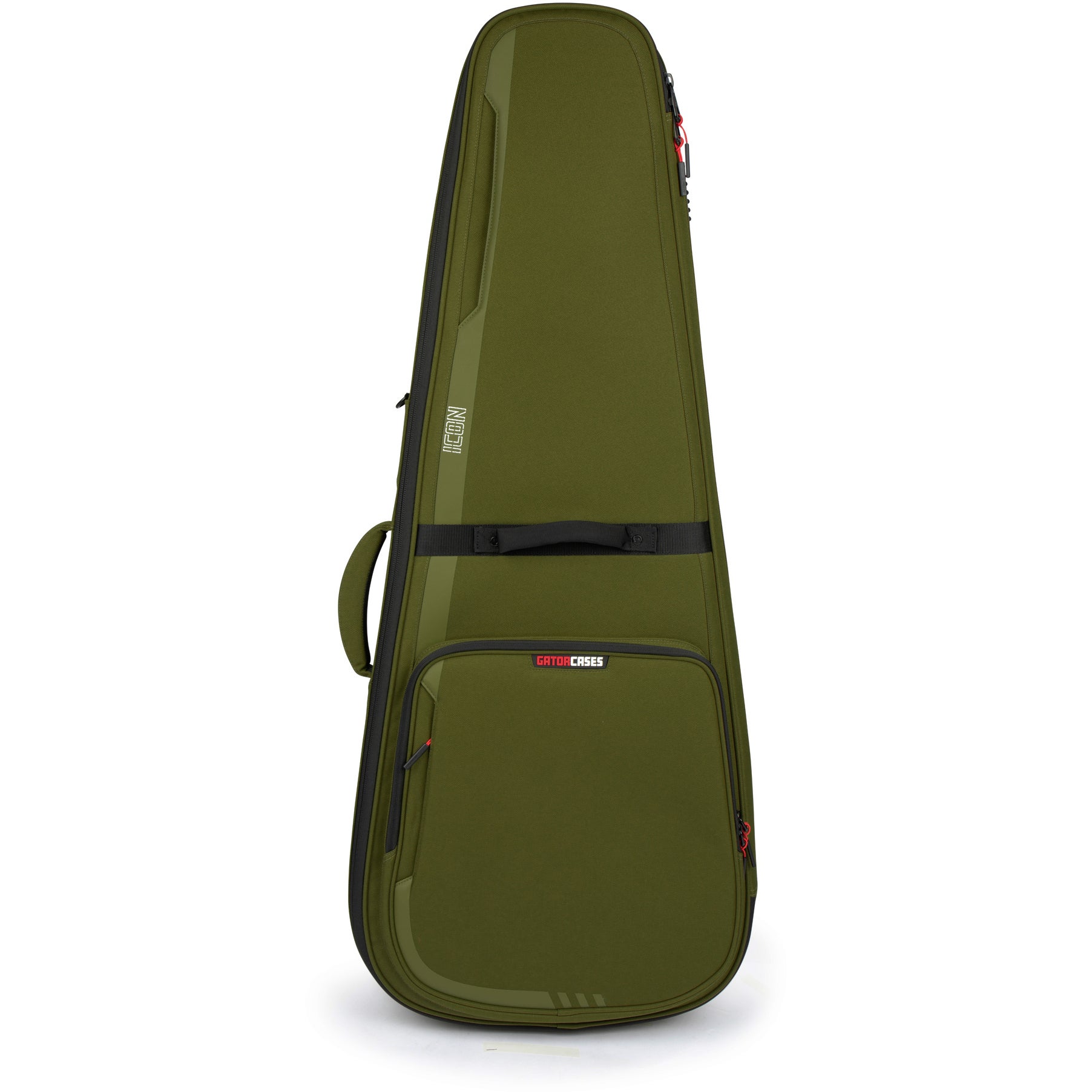 Gator Cases G-ICON335-GRN Icon serie softcase voor gitaar type 335 - groen
