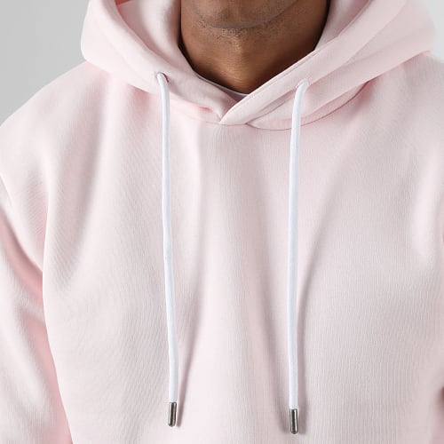 Sweat Capuche 122 Rose Pale