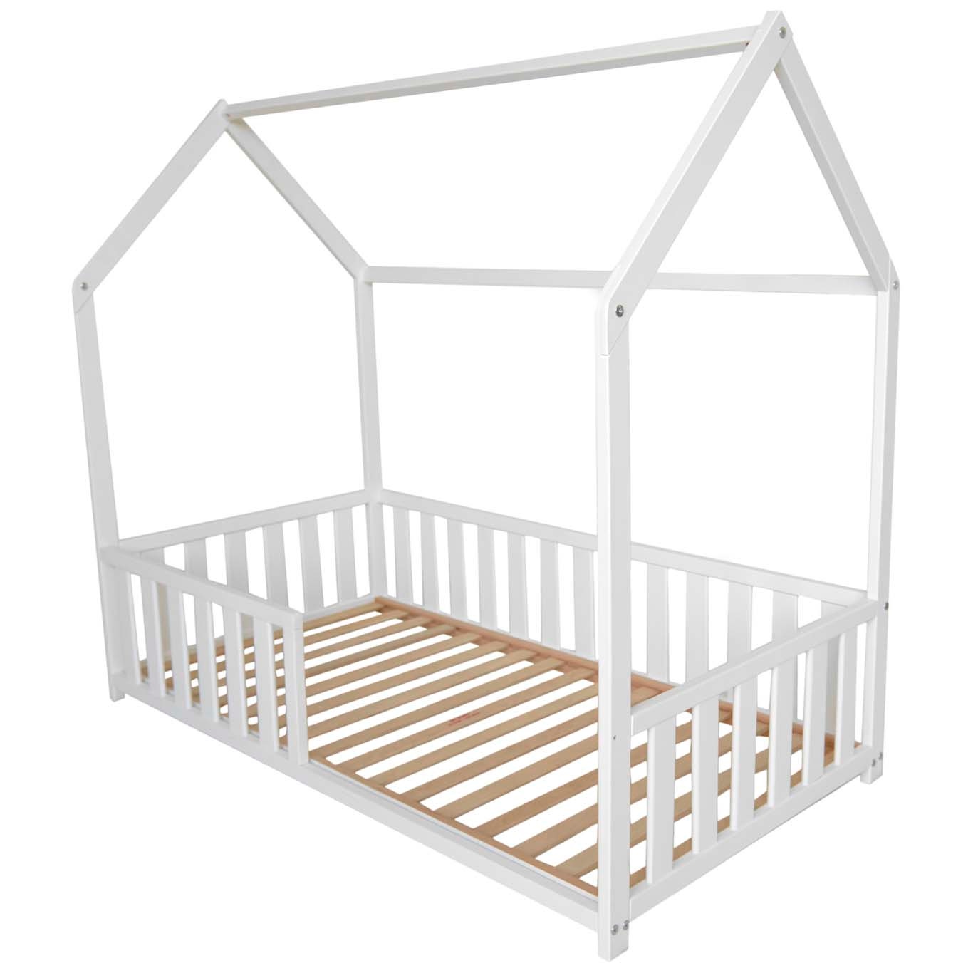 Prénatal peuterbed huisje 70x140 White - ledikanten - Prénatal