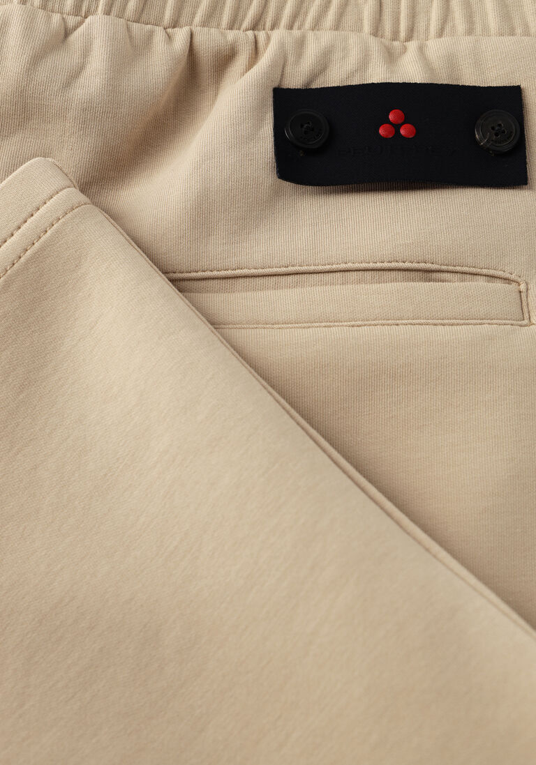 beige peuterey korte broek mitchel