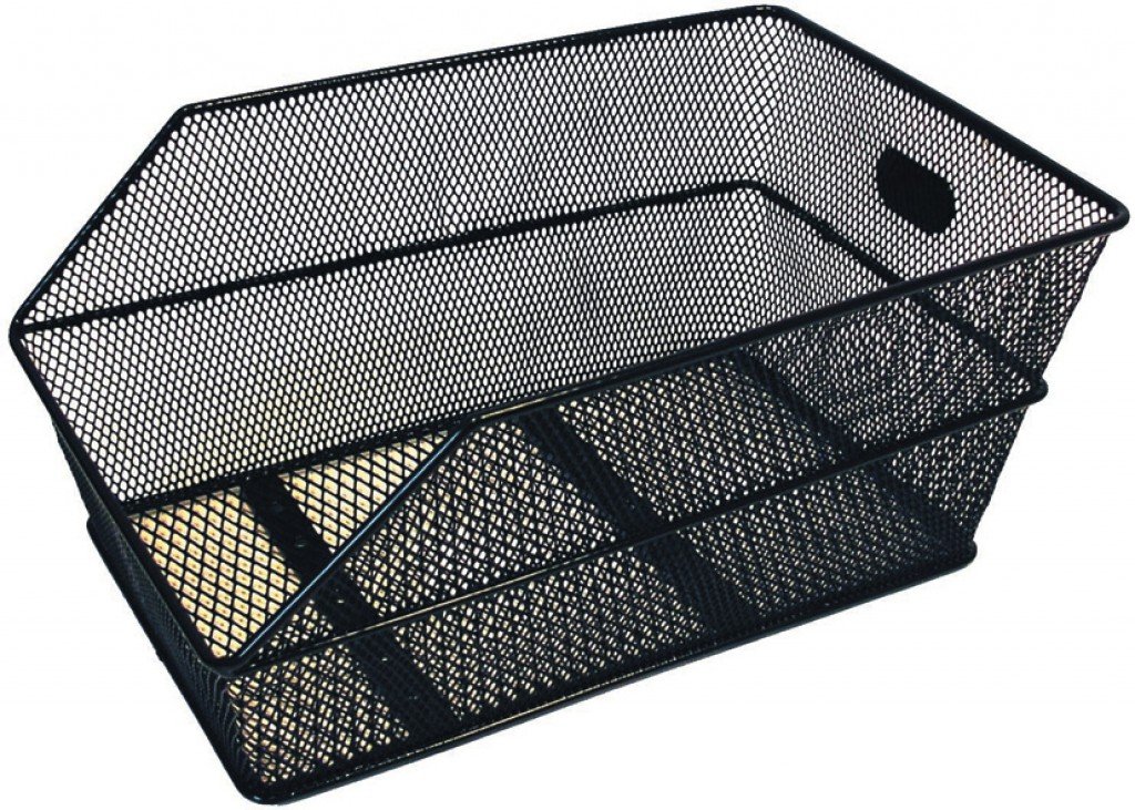Basil kurv til bagagebærer CENTO 45x30x20 cm sort