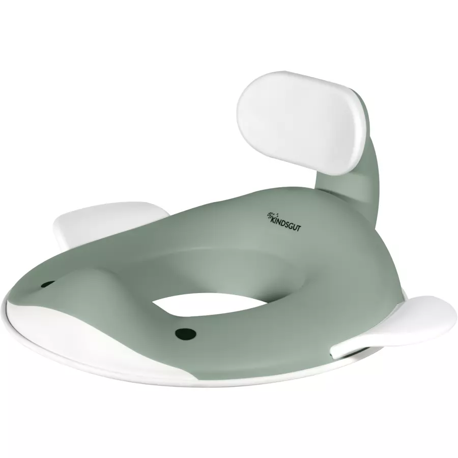 KINDSGUT Toilettenaufsatz Wal pistazie