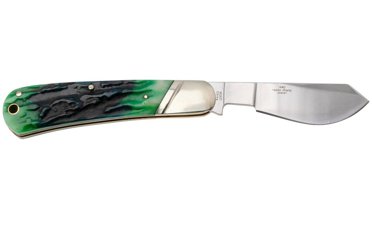 Rough Ryder Bluegill Cotton Sampler RR2637, Satin 440, Jigged Bone, zakmes