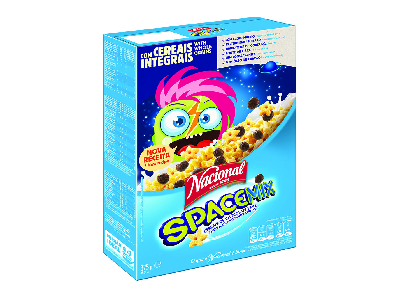 CEREAIS NACIONAL SPACE MIX 375G