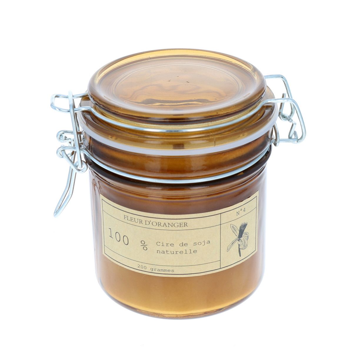 Bougie apothicaire fleurs d'oranger Atelier jasmin