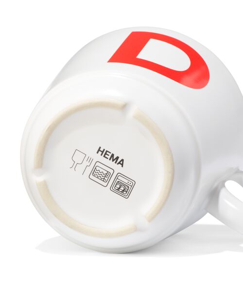mug 280ml lettre D