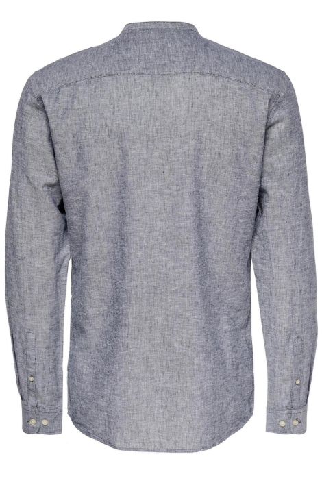Only & Sons blauwe heren overhemd