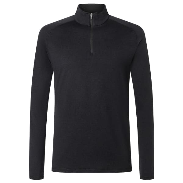 Sweat polaire SUPER.NATURAL M ARCTIC230 ZIP 1/4 JET BLACK