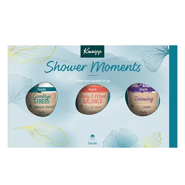 Conjunto de presente Kneipp Mini Gel de Banho 50ml x 3