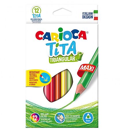 Carioca Maxi Buntstifte - 12 st. - Bunt