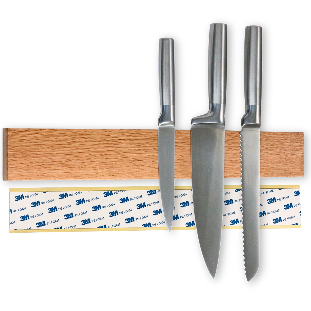 holz4home® Messerleiste magnetisch zum Kleben oder Schrauben