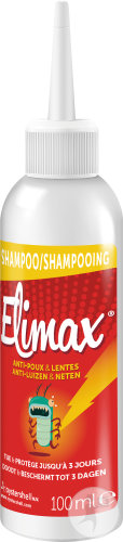 Elimax Shampoing Anti-Poux Et Lentes 2en1 Sans Insecticide Flacon 100ml