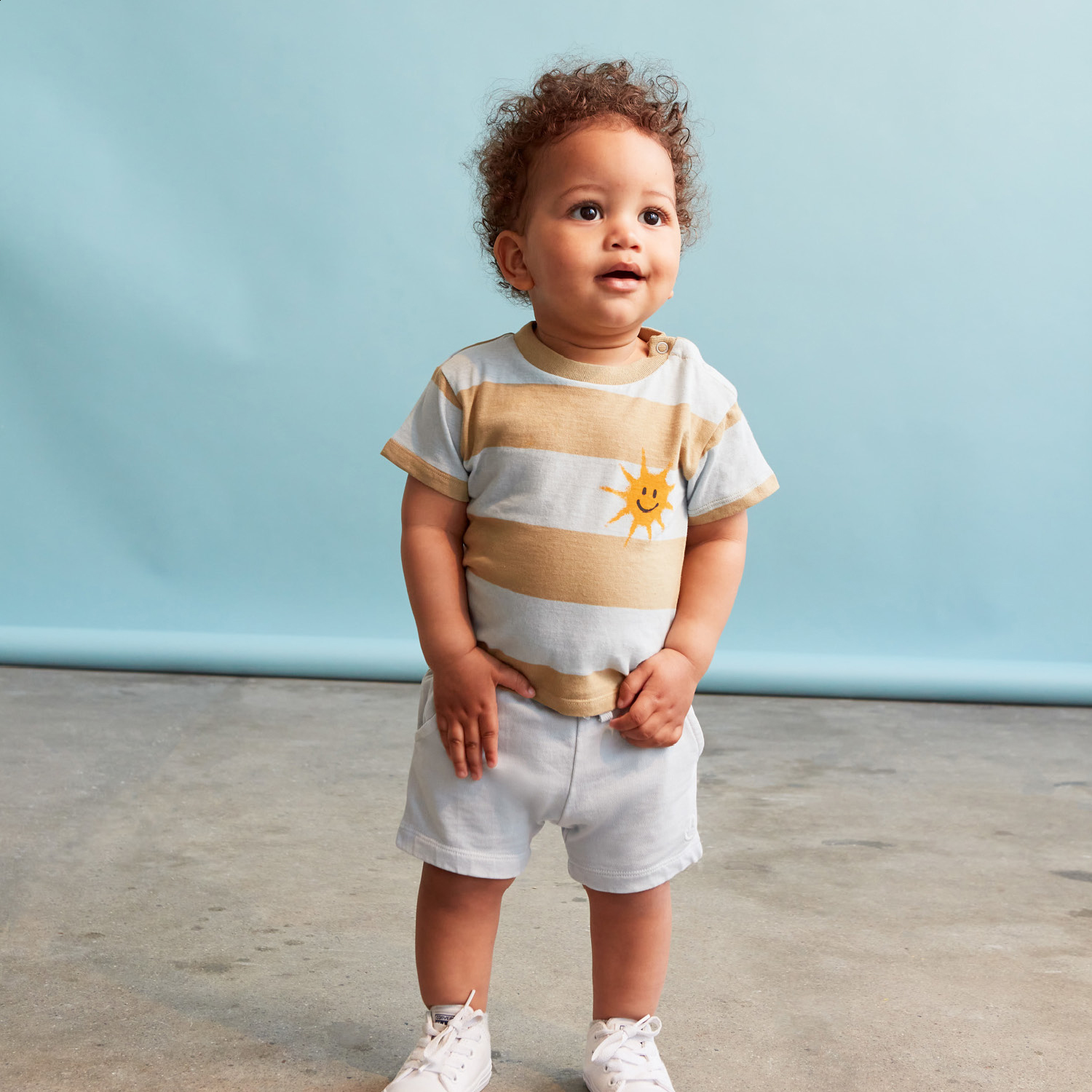 Enzo - Iced Blue Stripe