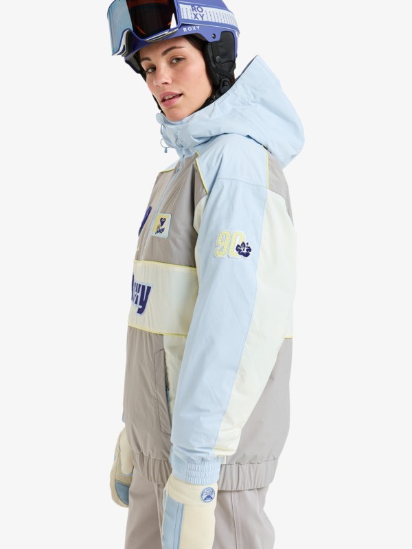 Anorak JK 10K Veste de snow technique Gris Femme