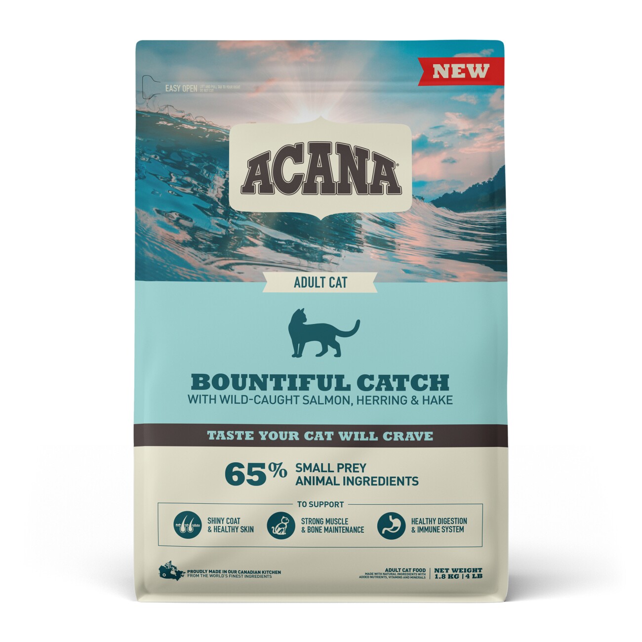 ACANA Bountiful Catch mit Lachs, Hering und Seehecht 1,8 kg
