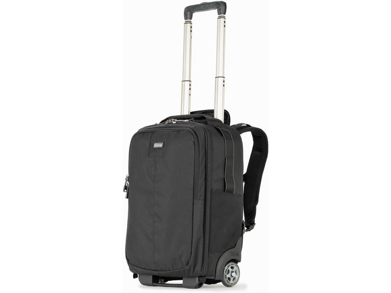 Think Tank Koffer Essentials Convertible rolling Schwarz Rucksack-Trolley mit Schultergurten
