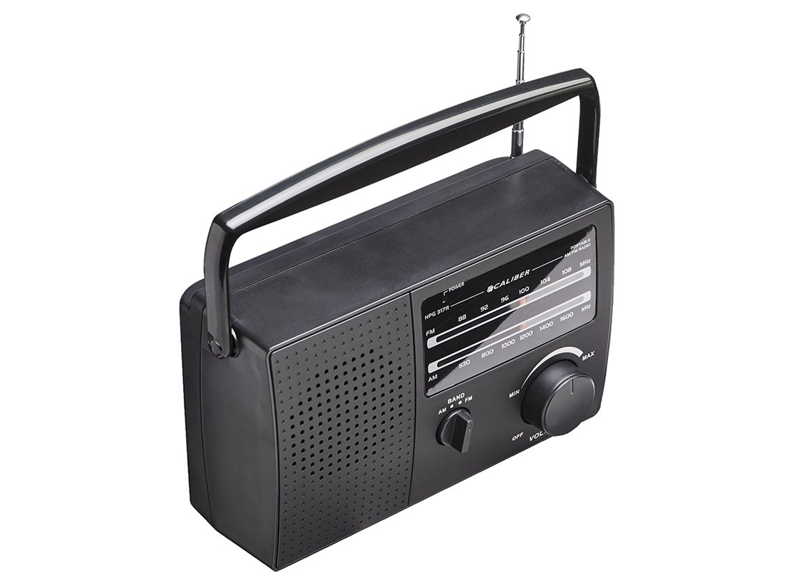Caliber HPG317R draagbare FM radio - black
