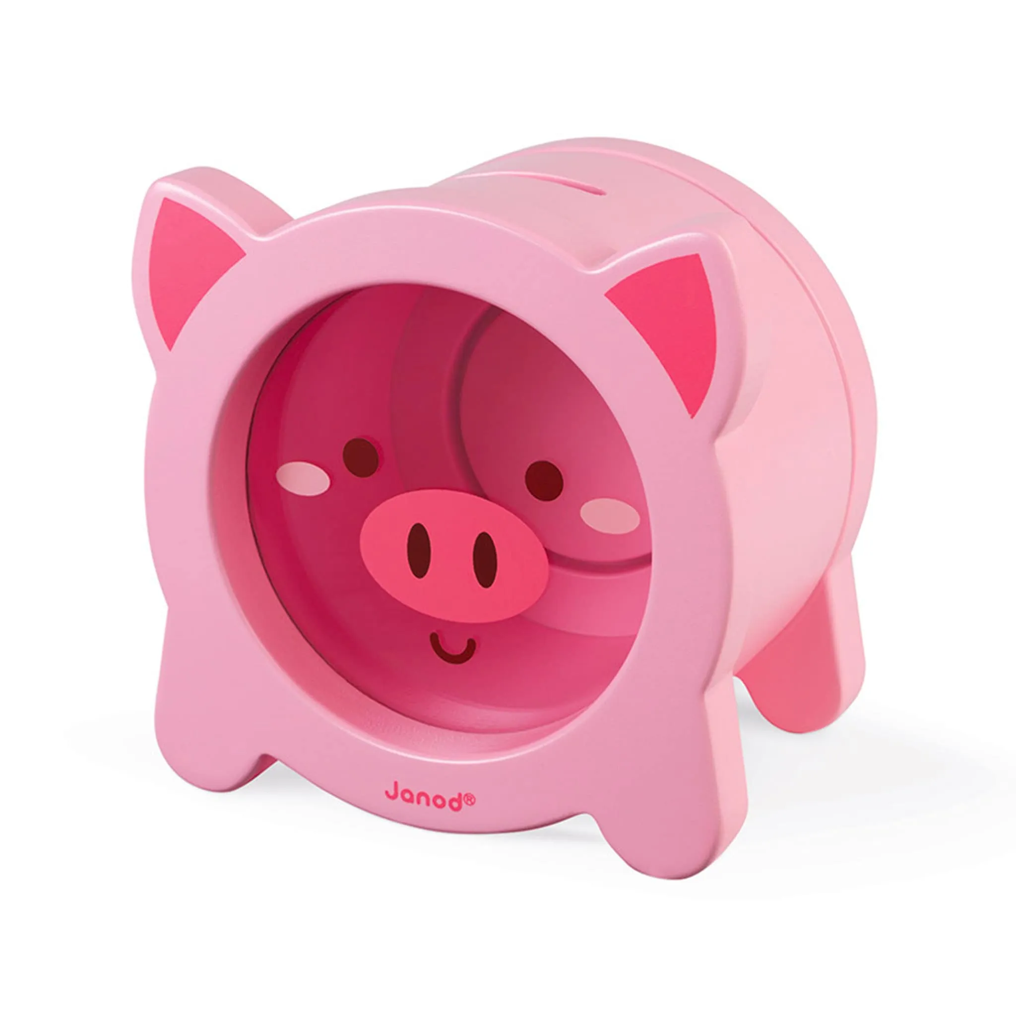 Janod Tirelire Cochon en Bois