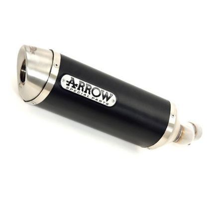 Silencieux Arrow Thunder Alu Dark embout Acier