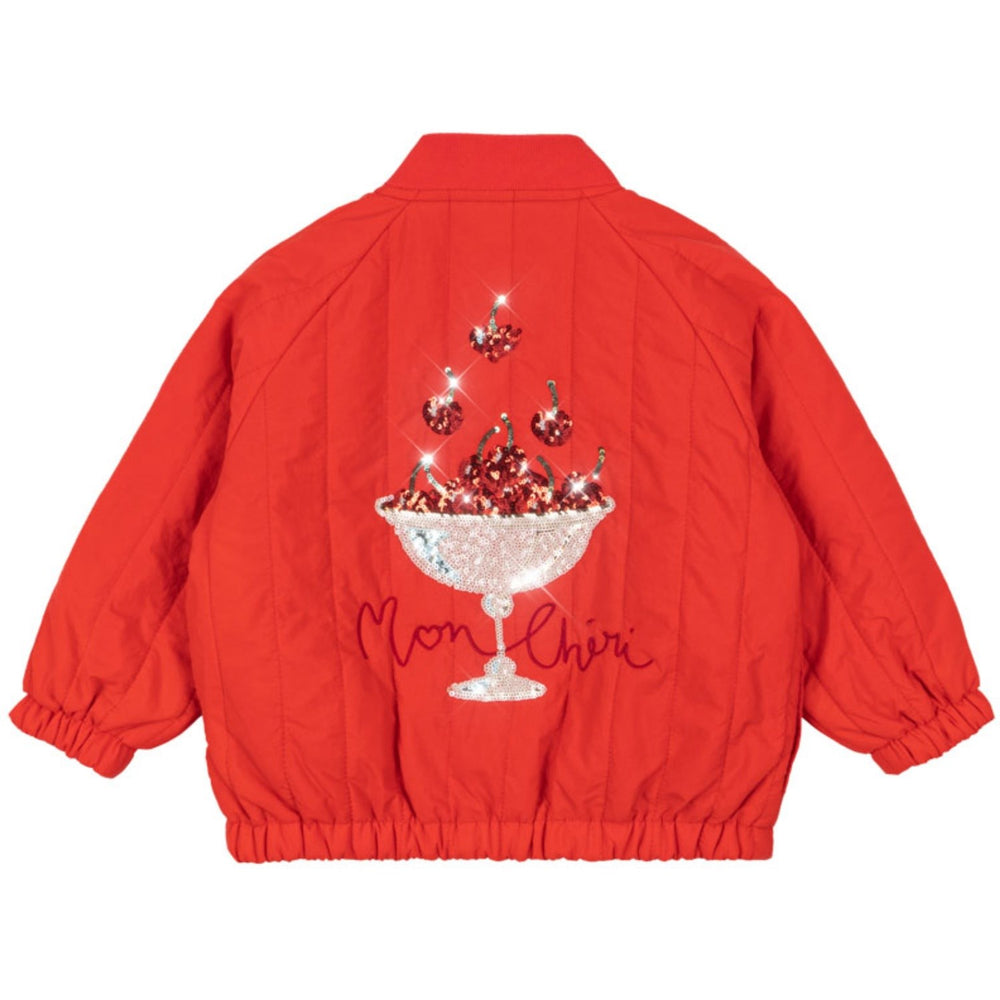 Køb Konges Sløjd Fiery Red Juno Paliet Bomber Termojakke