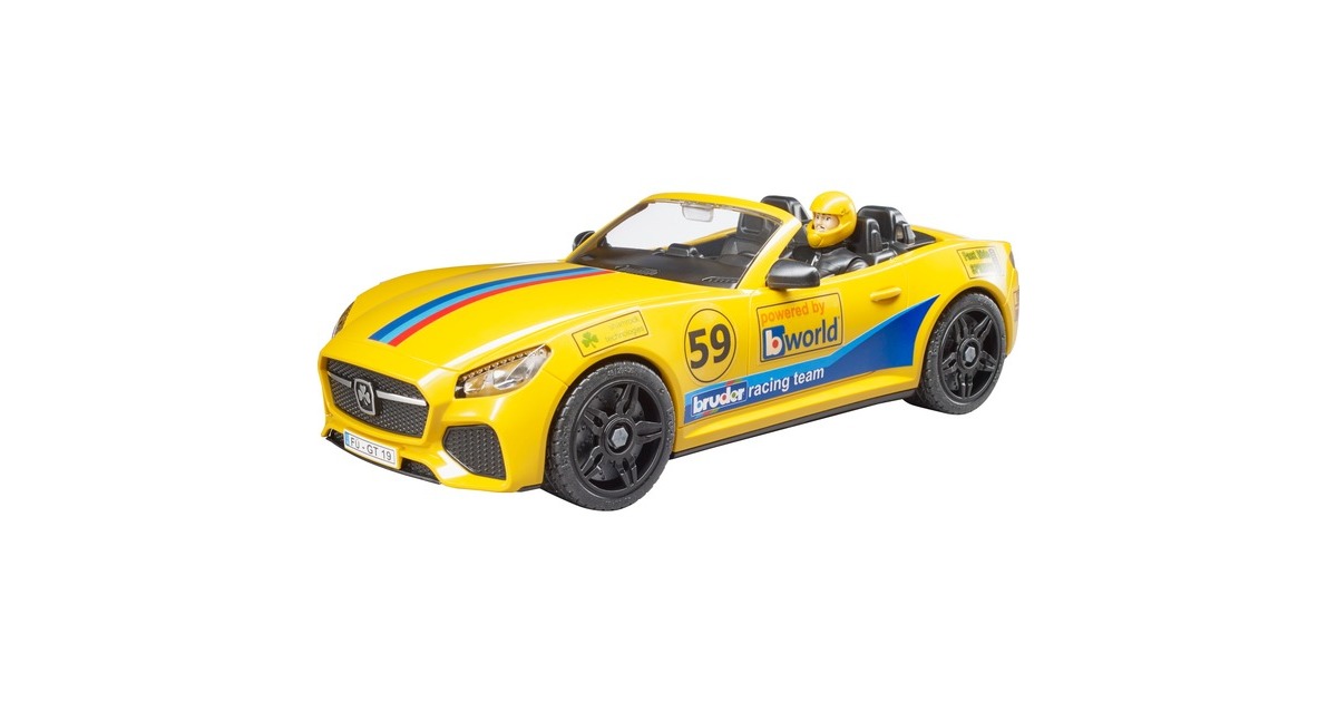 bruderRAM 2500 Power Wagon en Roadster Bruder Racing Team Modelvoertuig  (02504)
