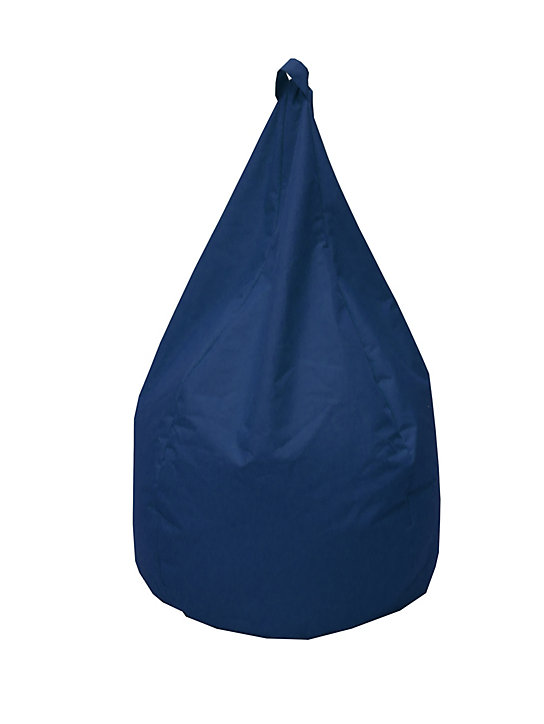 Pouf poire Easy for life bleu Ø75 x H.110cm