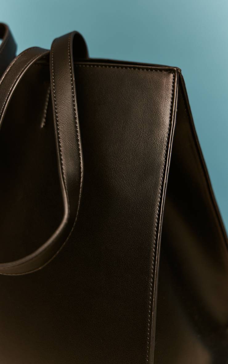 Noir Sac Cabas En Synthétique