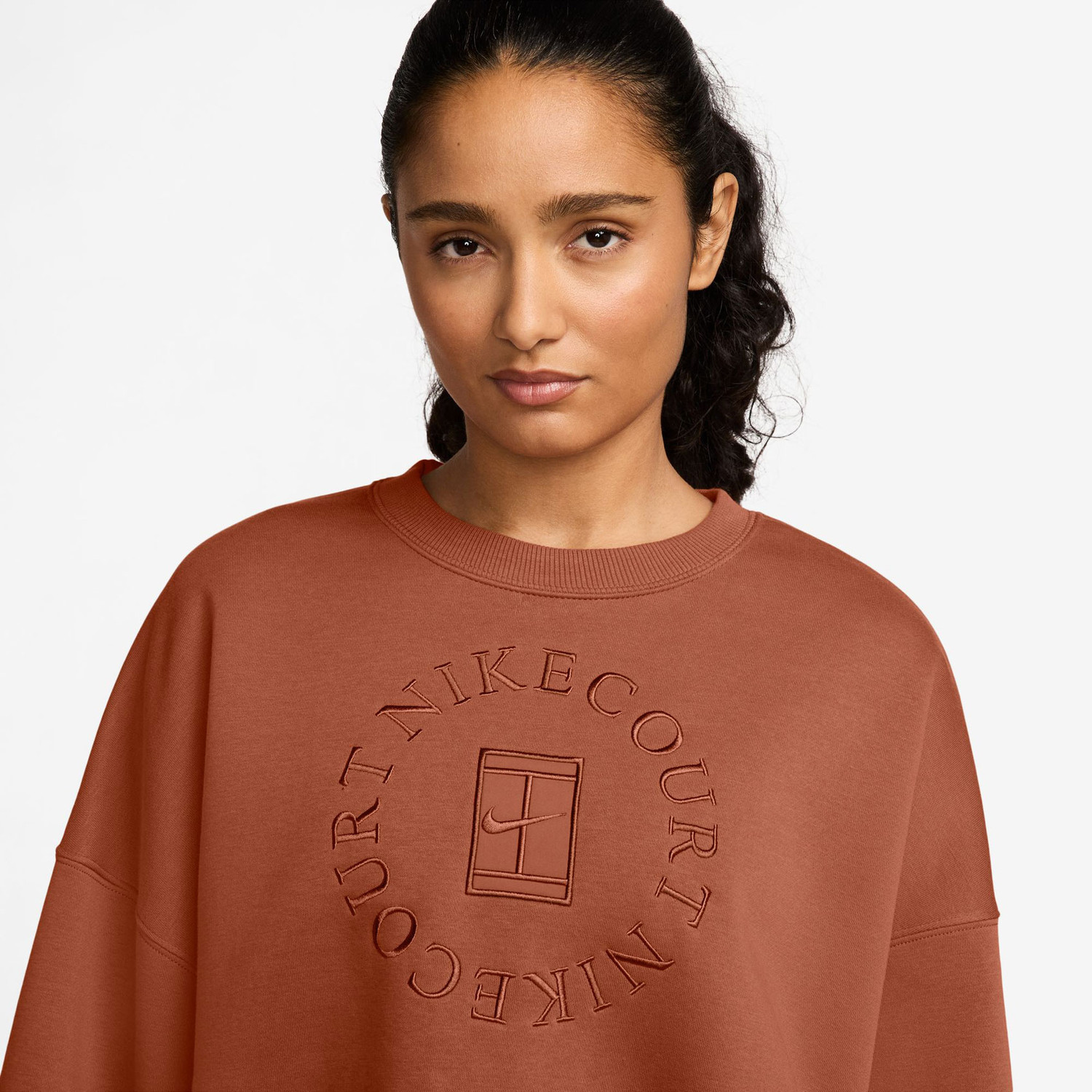 Nike Court Heritage Oversized Crew
