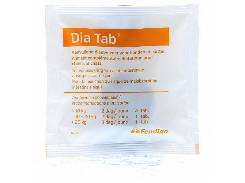 Dia Tab Hond Kat 1 Smakelijke Kauwtablet