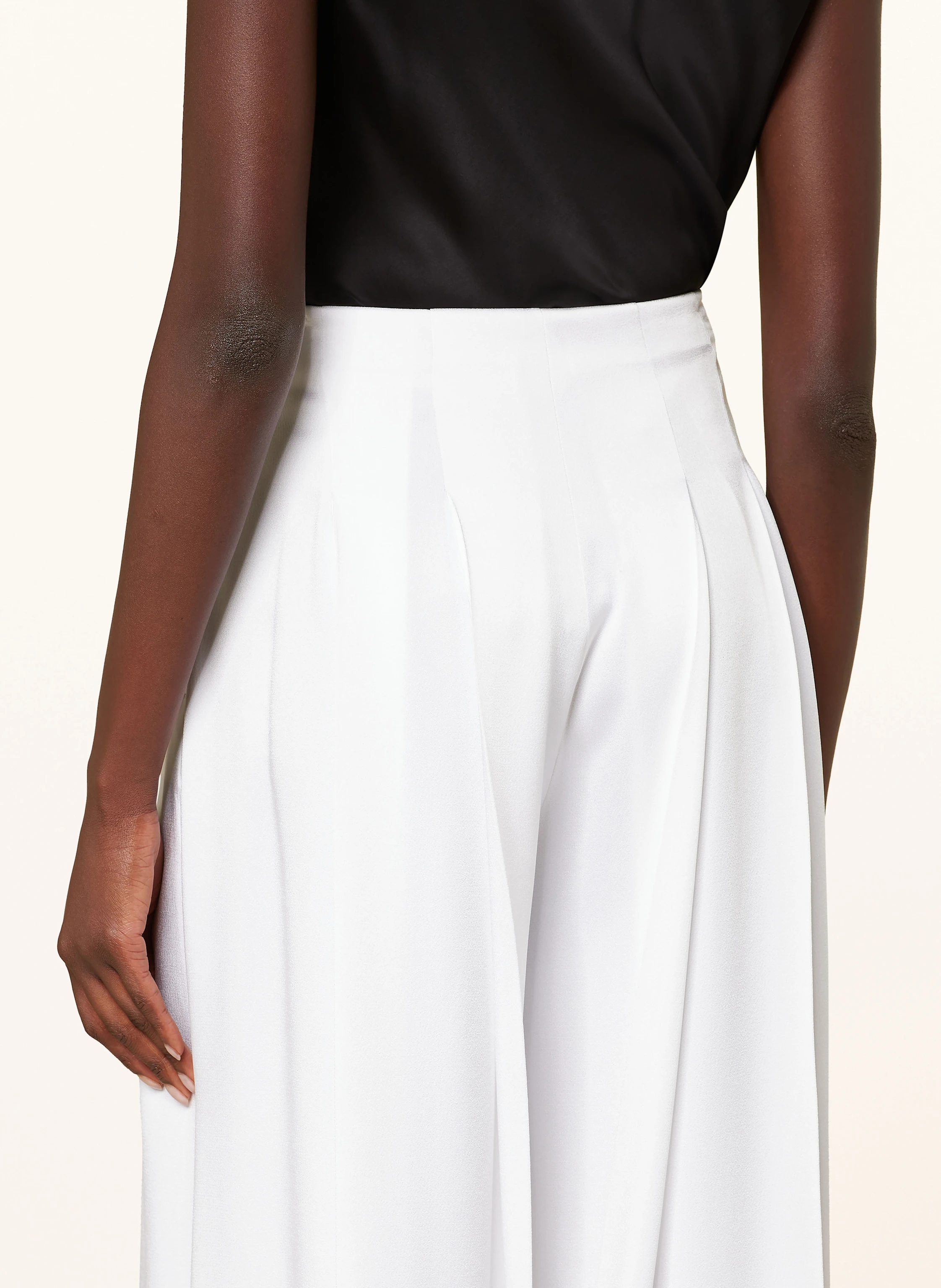 BOSS Marlenehose TETOSA aus Satin