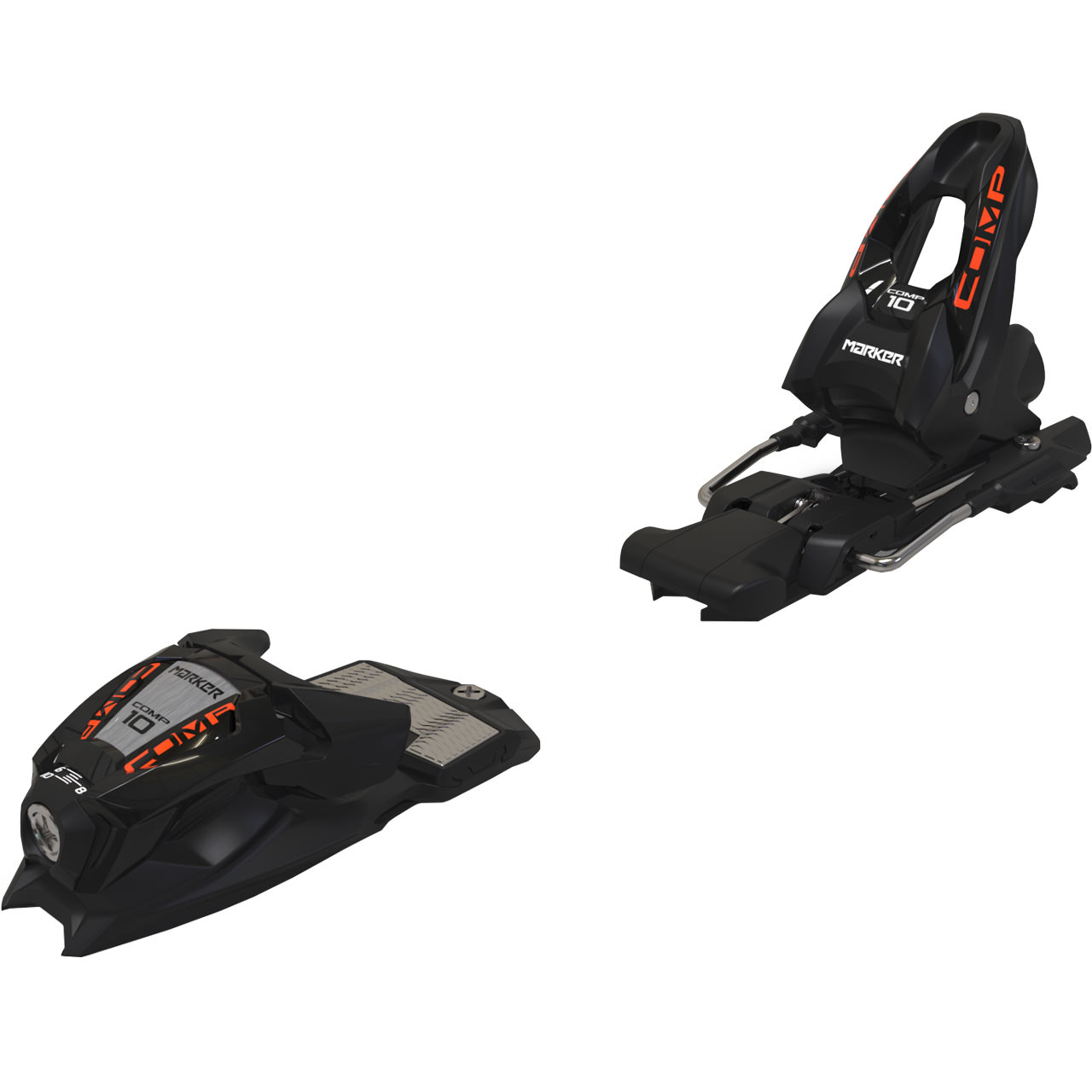 Marker Comp 10 black/orange | Blizzard Rennski FIS | Blizzard Skier | Blizzard | B | MARKEN | XSPO