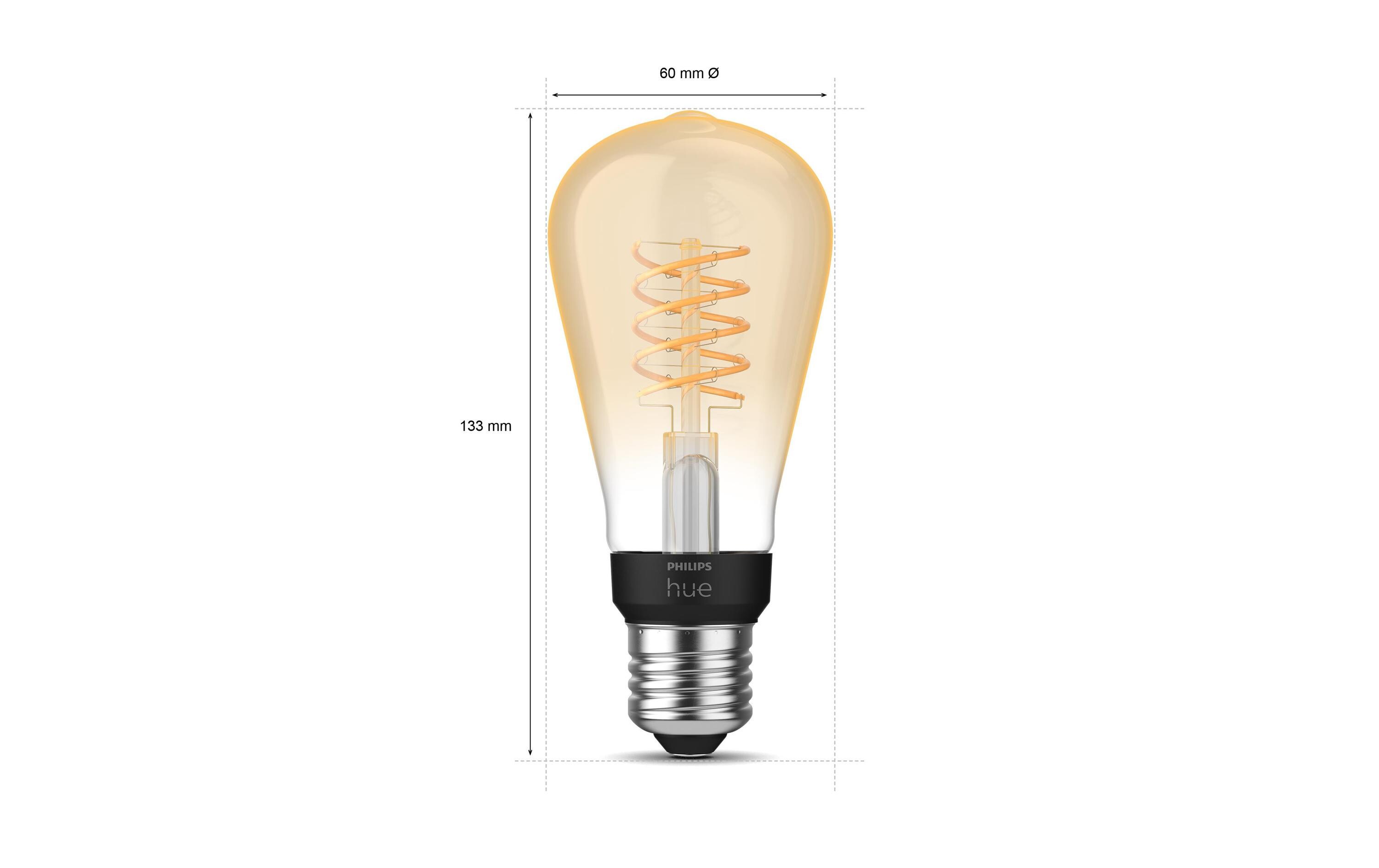 Leuchtmittel White E27 Einzelpack Edison Filament 550 lmFilament-Leuchtmittel mit E27 Sockel