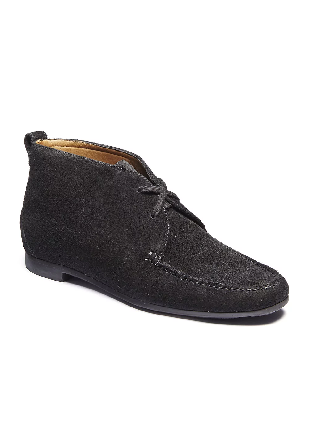 BOOTS CHUKKA VELOURS NOIR