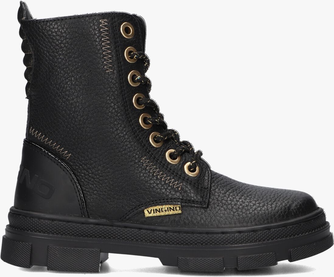 VINGINO zwarte vingino veterboots jennifer