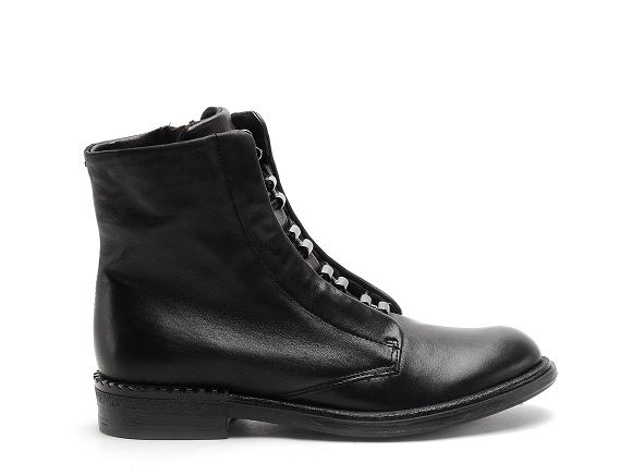 Mjus boots bottine plates femme m56204 noir