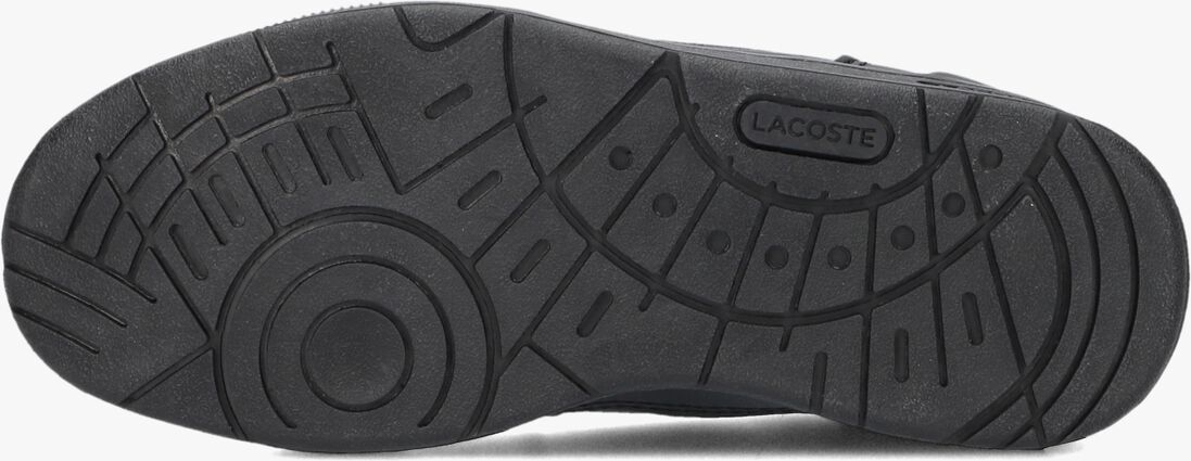 LACOSTE zwarte lacoste lage sneakers t-clip k