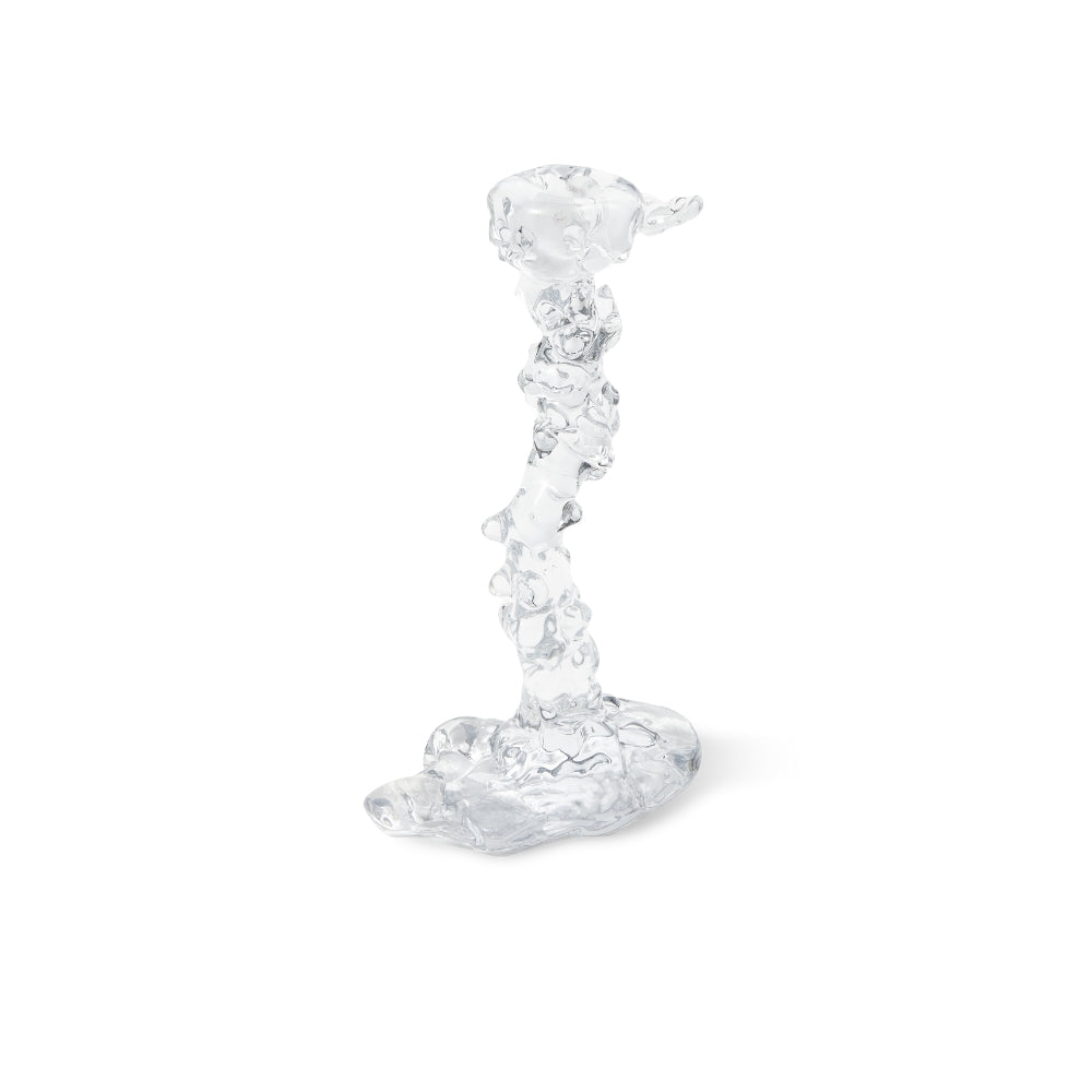 POLSPOTTEN  Drip lysestage, L - glas