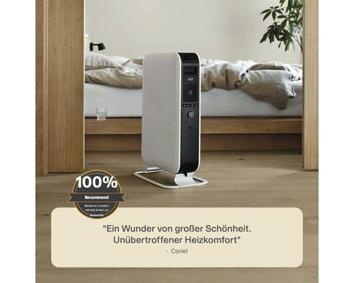 Olieradiator Mill Gentle Air WIFI 42 x 65,6 cm 2000 W wit
