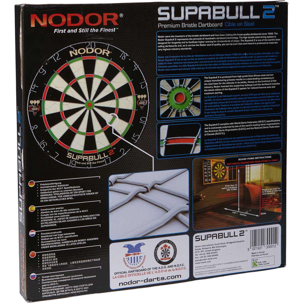 Nodor Supabull 2 Dartskive