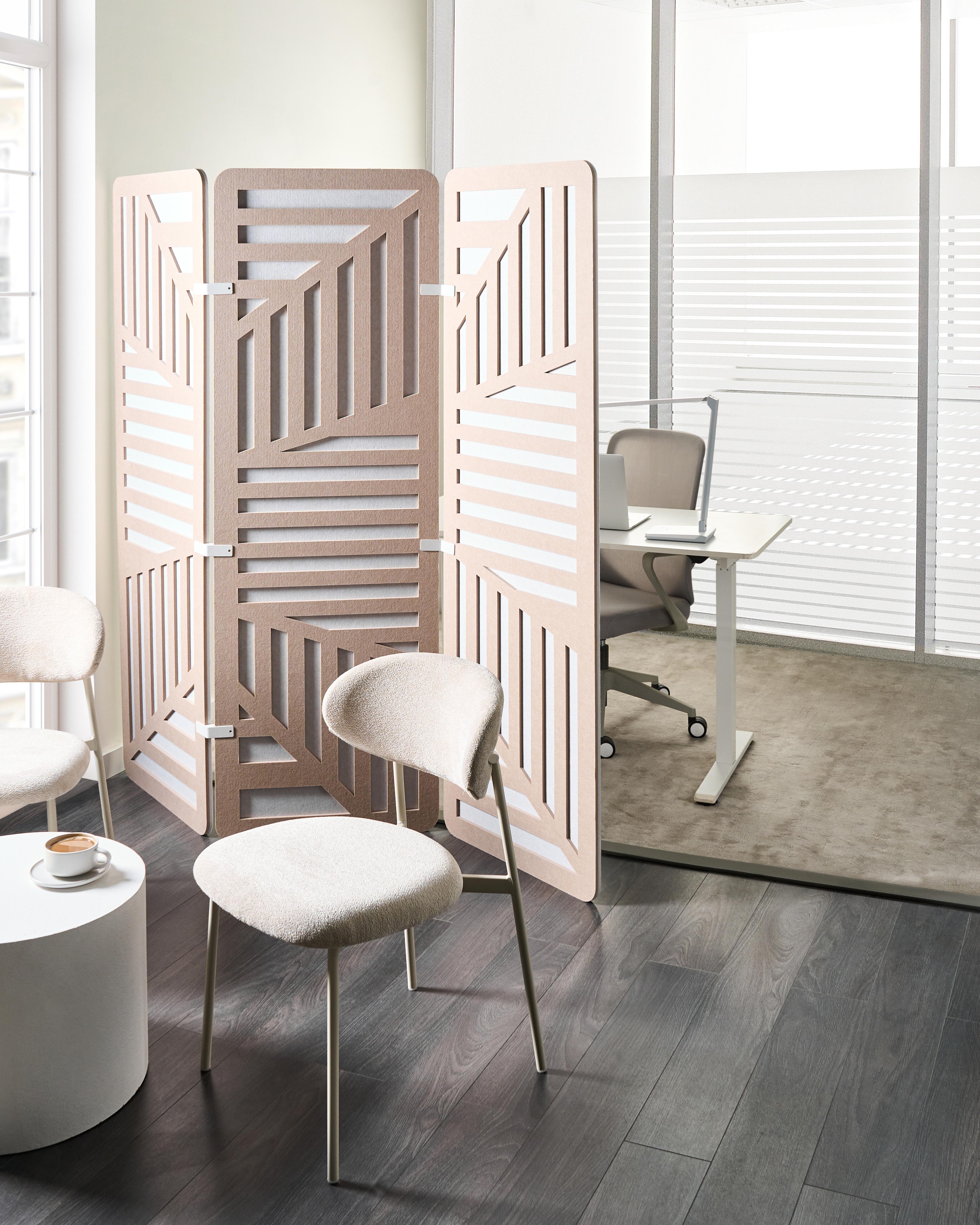 Scheidingswand voor kantoor FUTURA Beige