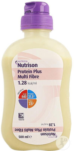 Nutricia Nutrison Protein Plus Multi Fibre Alimentation Complète Par Sonde Bouteille 500ml