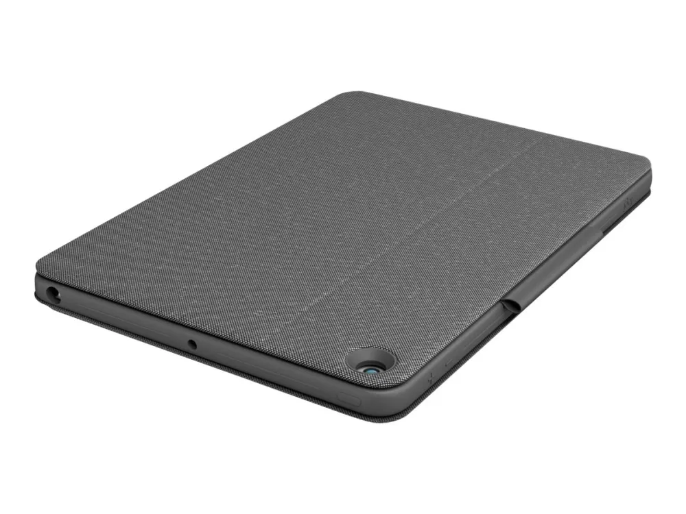 Logitech® | Combo Touch - Tastatur og folio-kasse - med trackpad - bagbelyst - Apple Smart connector - QWERTY - Pan Nordic - grafit - for Apple 10.2-inch iPad (7. generation, 8. generation, 9. generation)