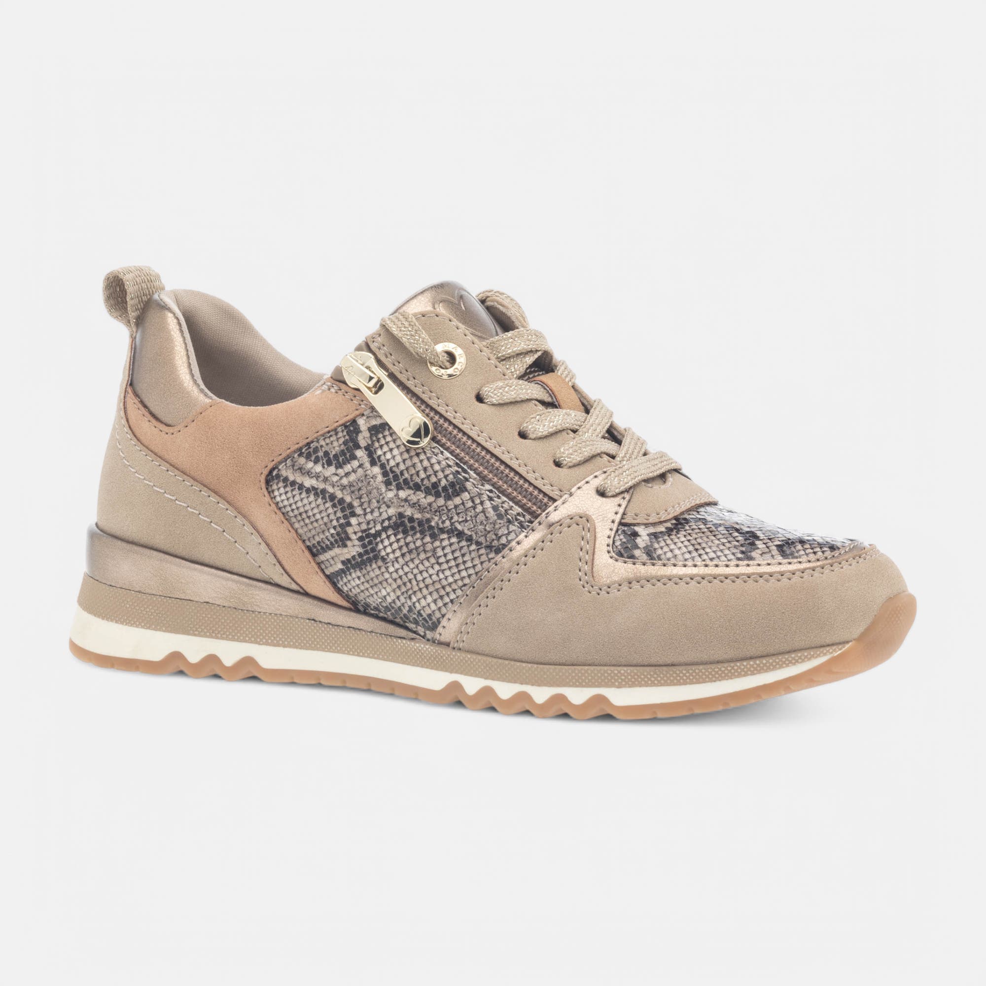 Baskets basses Femme taupe