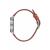 Nixon The Medium Kensington Leather Silver / Black / Red