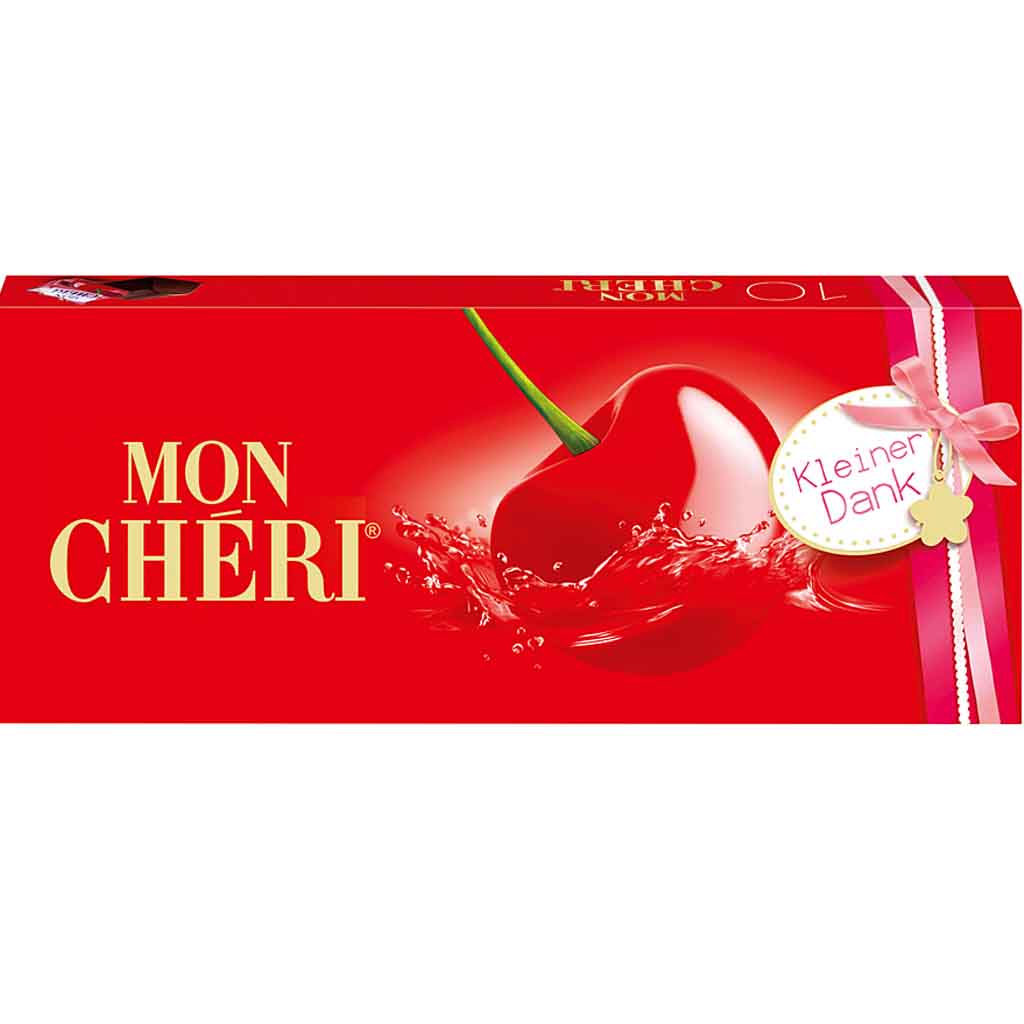 Ferrero Mon Chéri Geschenkverpackung 10er 105g MHD:4.3.25
