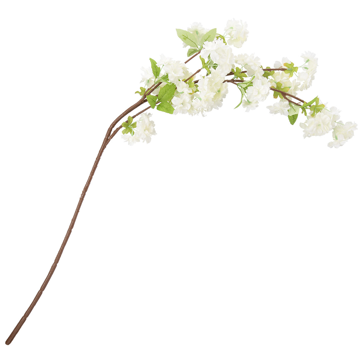 Kunstblume Kirschblüte weiss