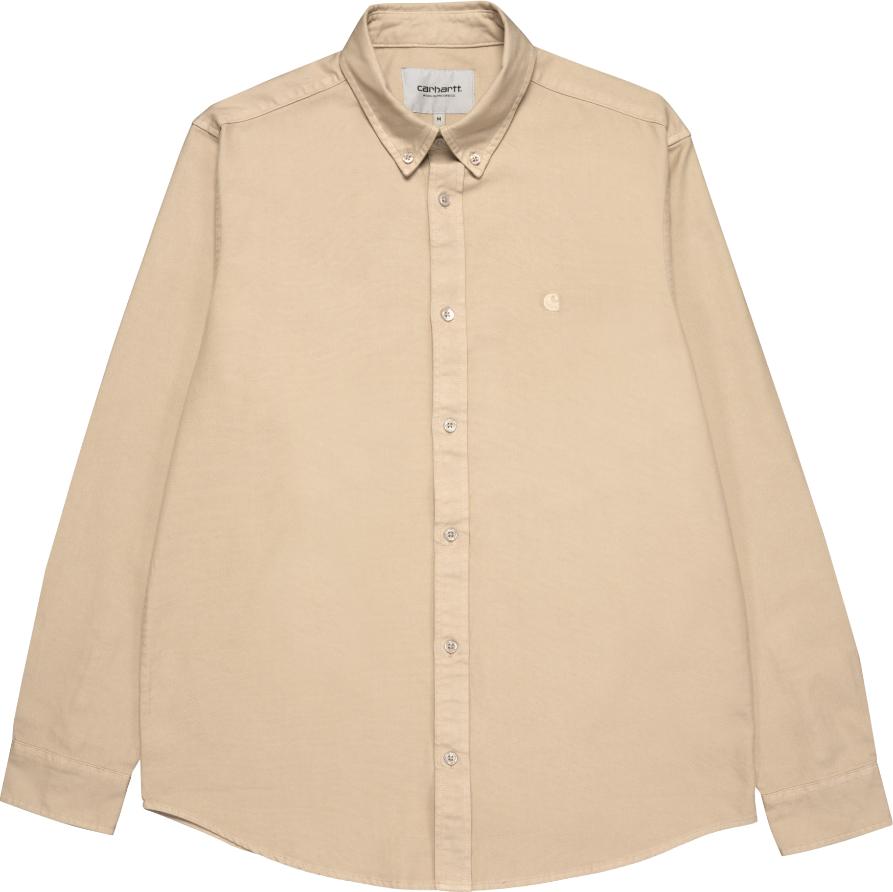 Carhartt WIP Bolton Hemd Beige