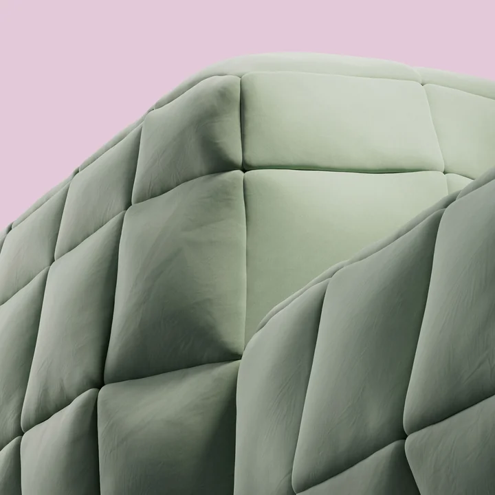 OUT Objekte unserer Tage - Henn Pouf, medium, beige (Autumn 0221 by Kvadrat)
