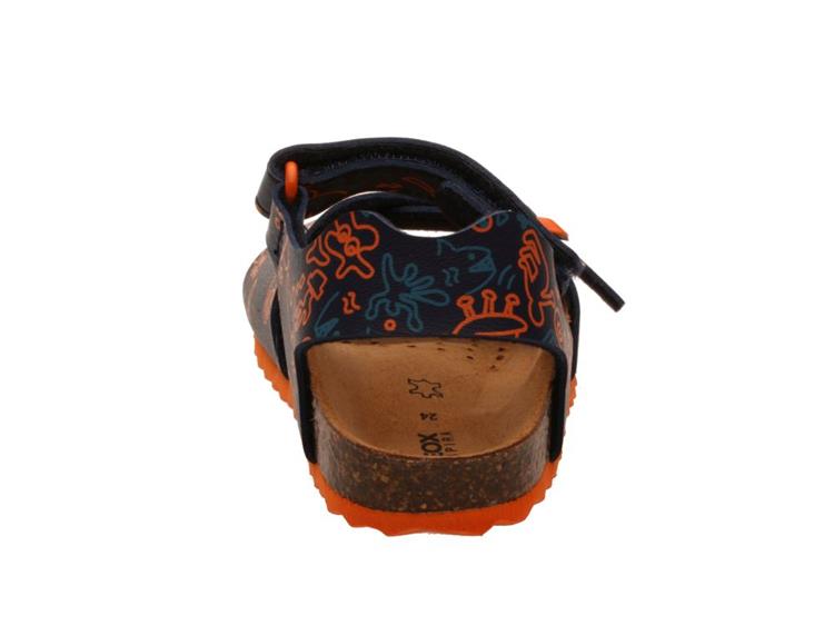 Geox J028LB-0006A navy/orange
